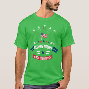Desantis Airlines Vintage Shirt Bringing The Borde