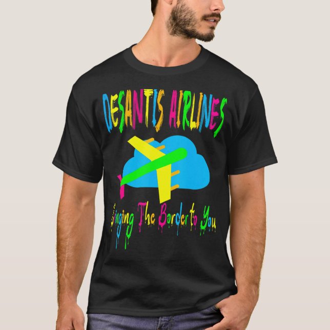 Desantis airlines Vintage T-Shirt (Front)