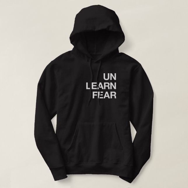 Désapprendre le Sweatshirt Sweat - shirt à capuche (Design devant)