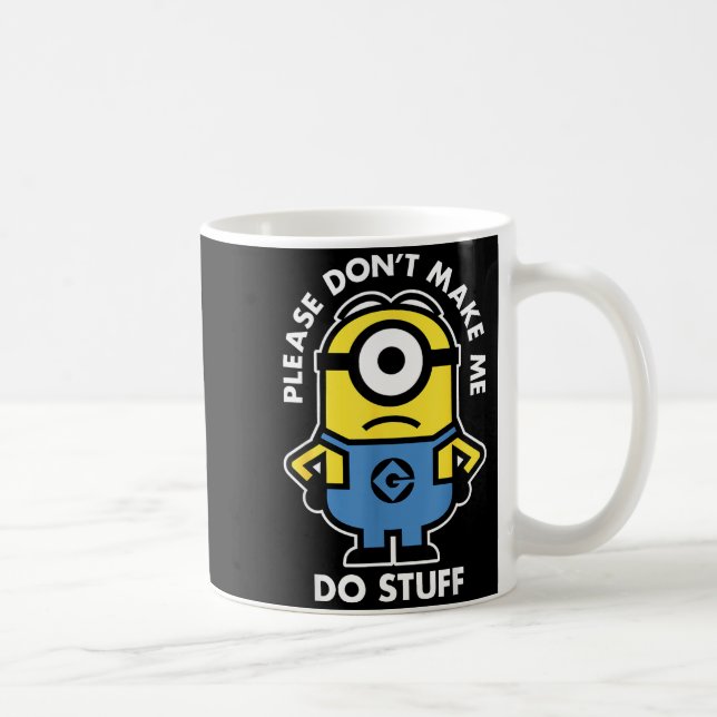 Descable Me Don't Make Me Do Stuff Rtrait  Coffee Mug (Right)