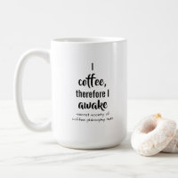 Descartes Coffee Philosophy Twist