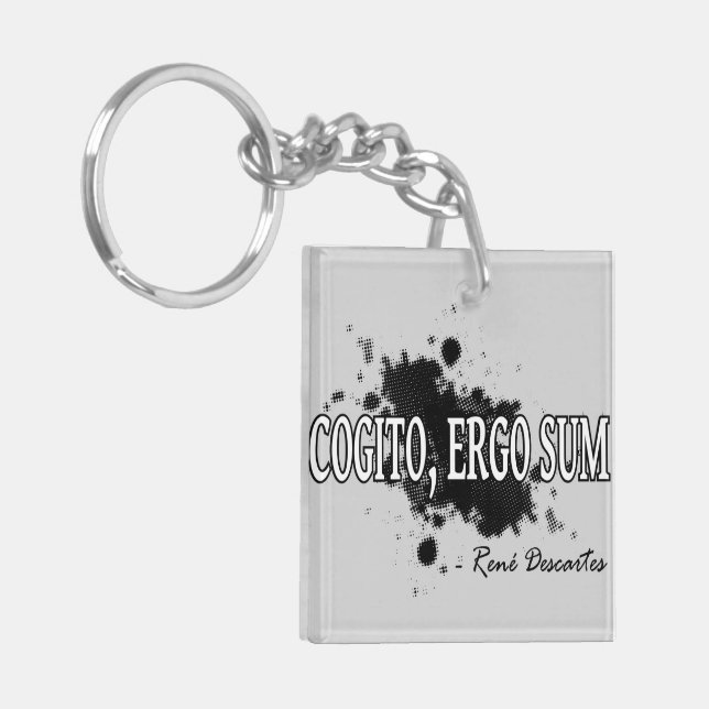Descartes Keychain (Front Left)