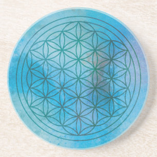 Descendance – Flower of Life Coaster