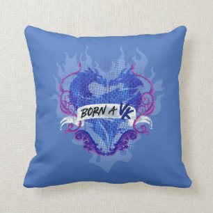 Descendants 3 Born a VK Throw Pillow