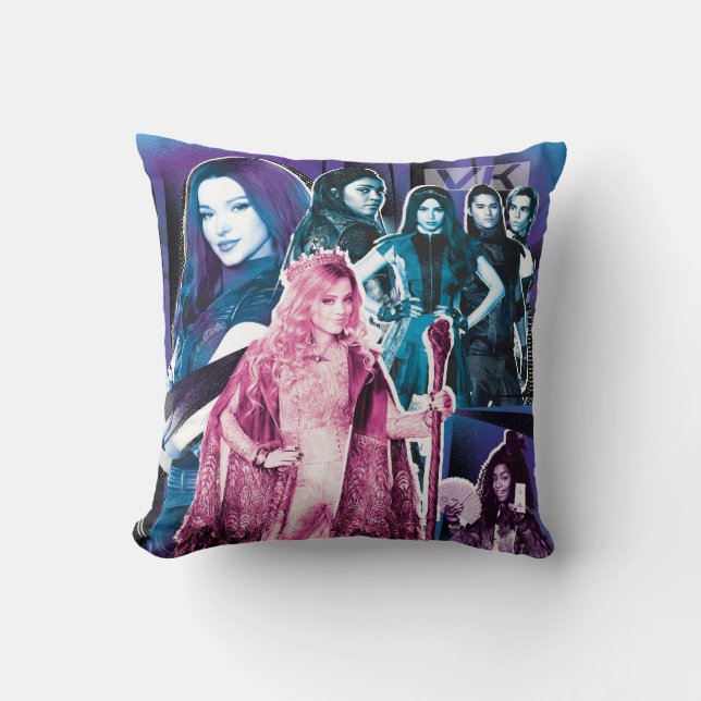 Descendants 3 | Can't Take the Isle Out of the VK Throw Pillow (Front)