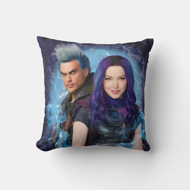 Descendants 3 | Mal & Hades Throw Pillow (Front)
