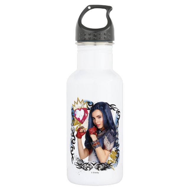 Descendants | Evie | Attitude is Everything 532 Ml Water Bottle (Front)