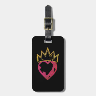 Descendants Evie Heart and Crown Logo Luggage Tag