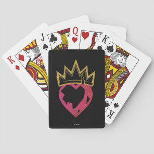 Descendants   Evie   Heart and Crown Playing Cards