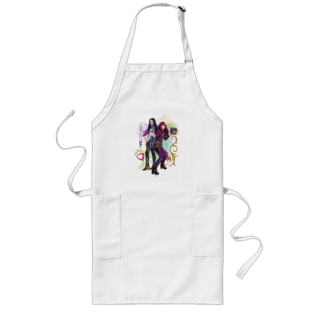 Descendants | Mal & Evie | #VK Original Long Apron (Front)