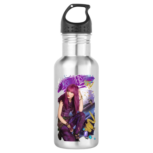 Descendants | Mal | Misunderstood 710 Ml Water Bottle (Front)