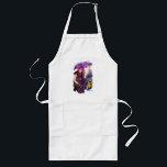 Descendants | Mal | Misunderstood Long Apron<br><div class="desc">Meet Mal. A modern day villain from the twisted fairytale movie series, Descendants. Mal is a young, ruthless mean girl who loves brewing up evil plans. Although she strives to become pure evil she is also girly, compassionate and even caring at times. Mal is a complex character with a lot...</div>