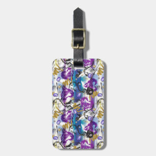 Descendants Mal Two-Headed Dragon Pattern Luggage Tag