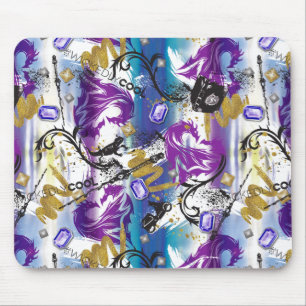 Descendants Mal Two-Headed Dragon Pattern Mouse Pad
