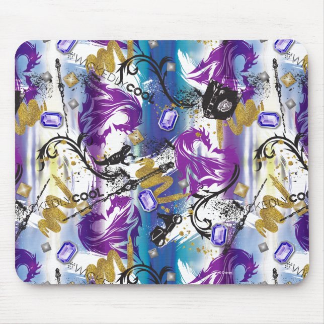 Descendants | Mal | Two-Headed Dragon Pattern Mouse Pad (Front)