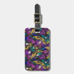 Descendants Rebel Attitude Pattern Luggage Tag