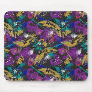 Descendants Rebel Attitude Pattern Mouse Pad