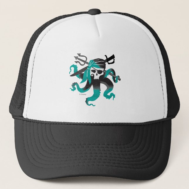 Descendants | Uma | Pirate Skull Logo Trucker Hat (Front)