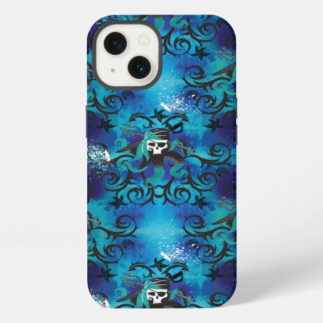 Descendants | Uma | Pirate Skull Pattern iPhone Case (Back)