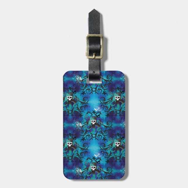 Descendants | Uma | Pirate Skull Pattern Luggage Tag (Front Vertical)