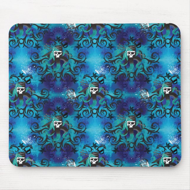 Descendants | Uma | Pirate Skull Pattern Mouse Pad (Front)
