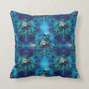 Descendants   Uma   Pirate Skull Pattern Throw Pillow