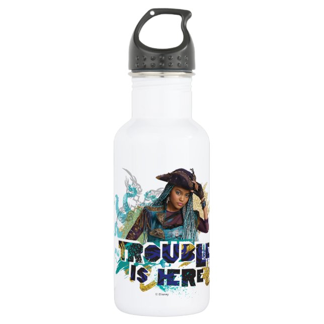Descendants | Uma | Trouble is Here 532 Ml Water Bottle (Front)