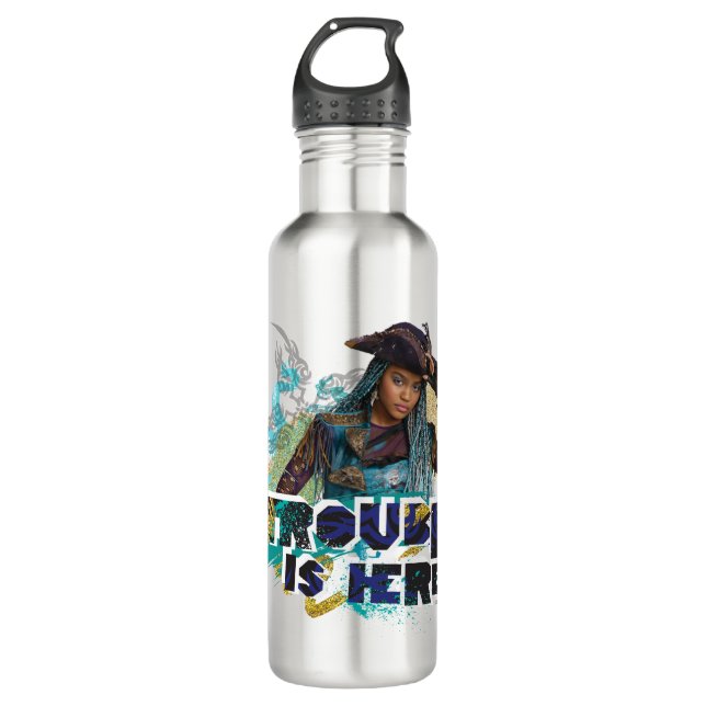 Descendants | Uma | Trouble is Here 710 Ml Water Bottle (Front)