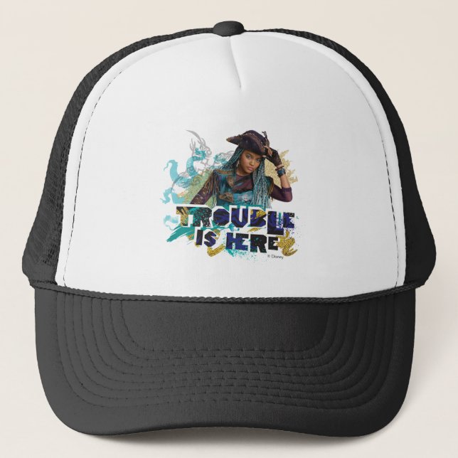 Descendants | Uma | Trouble is Here Trucker Hat (Front)