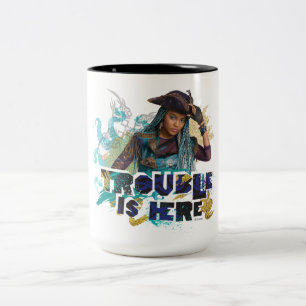 Descendants   Uma   Trouble is Here Two-Tone Coffee Mug