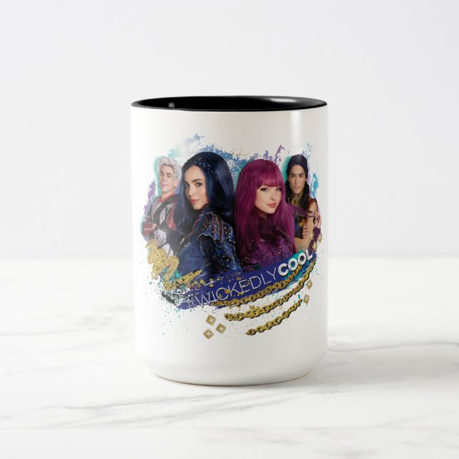 Descendants | Wickedly Cool Best Friends Two-Tone Coffee Mug (Center)