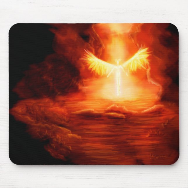 Descending to Earth Mouse Pad (Front)