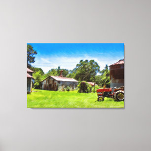 DESCENDRE SUR LA TOILE DE LA FERME