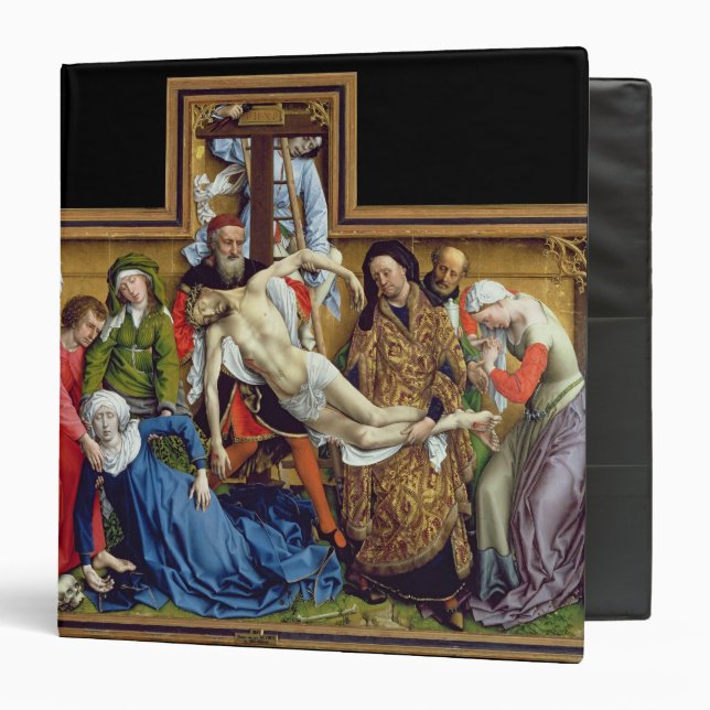 Descent from the Cross, c.1435 Binder (Front/Inside)