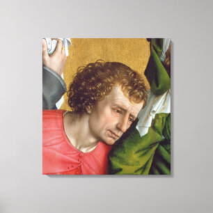 Descent from the Cross, c.1435 Canvas Print