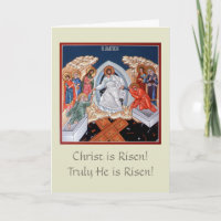 Descent Into Hades Pascha Greeting Card