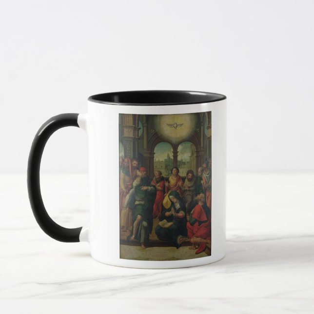 Descent of the Holy Ghost Mug (Left)