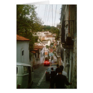 Descente de la montagne à Taxco