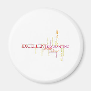 Describe yourself With Adjectives - E Magnet