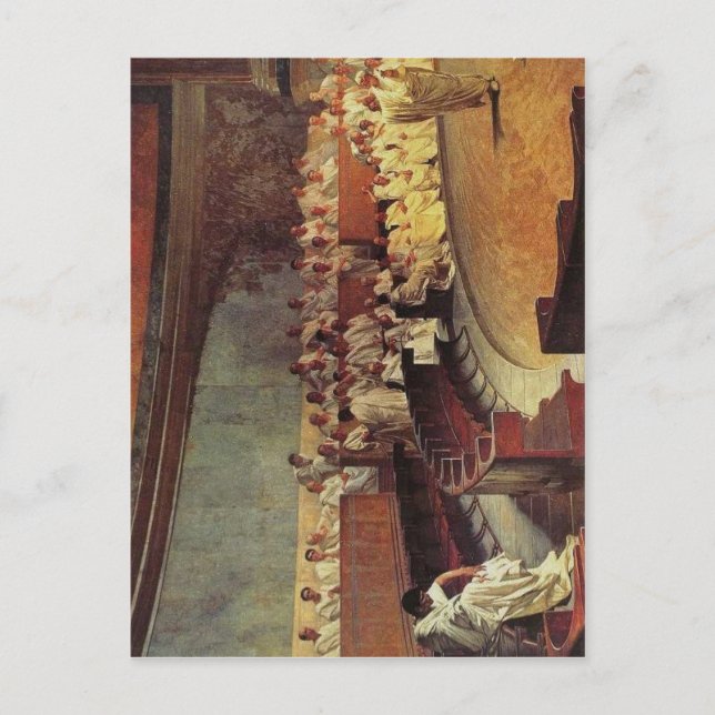 Description Cicero Denounces Catiline: Fresco by C Postcard (Front)