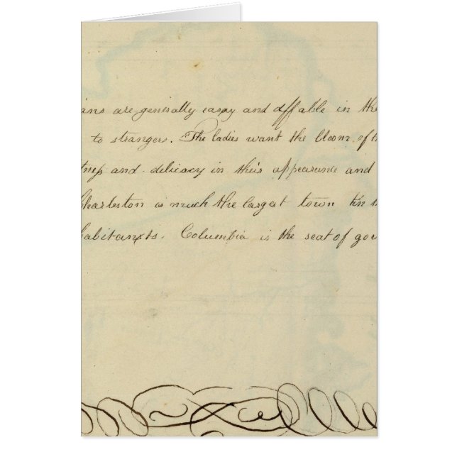 Description of South Carolina (Front)