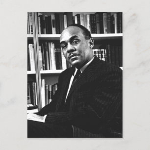 Description Ralph Ellison , noted author and profe Postcard
