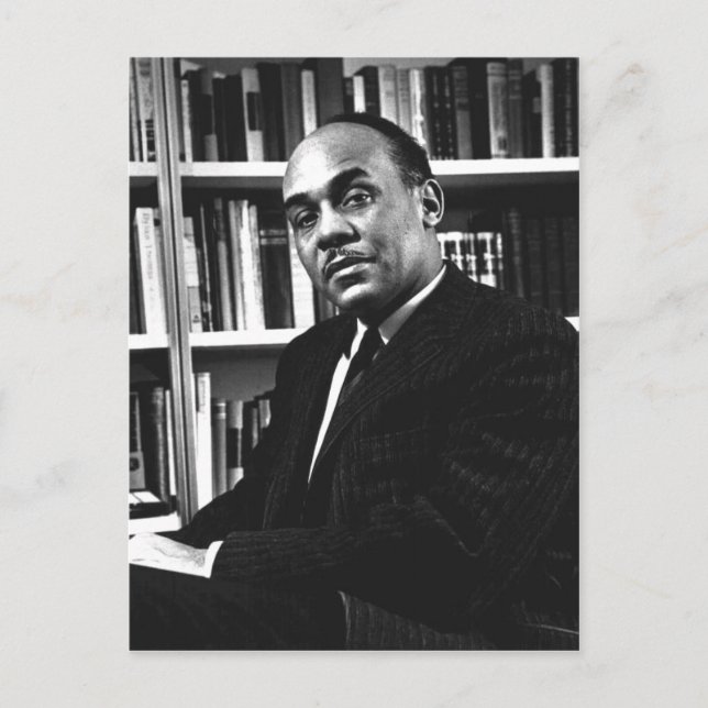 Description Ralph Ellison , noted author and profe Postcard (Front)