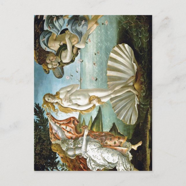 Description w:Botticelli The Birth of Venus Date c Postcard (Front)