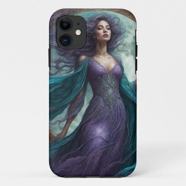 Desdemona A Moon Goddess Case-Mate iPhone Case (Back)