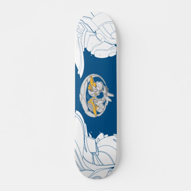 Desdeux bots skateboard (Front)