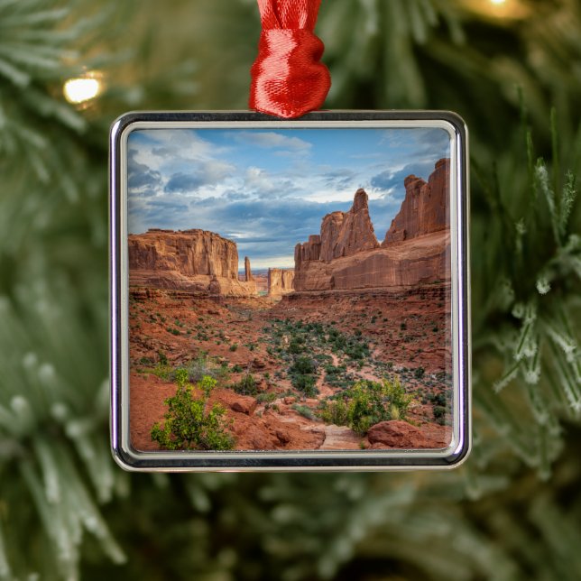 Desert | Arches National Park, Utah Metal Ornament (Tree)