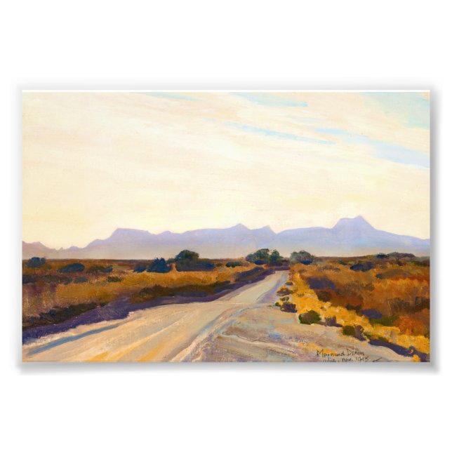 Desert Autumn by Maynard Dixon Photo Print (Front)