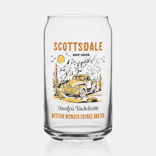 Desert Bachelorette Party Girls Week-end personnal (Recto)