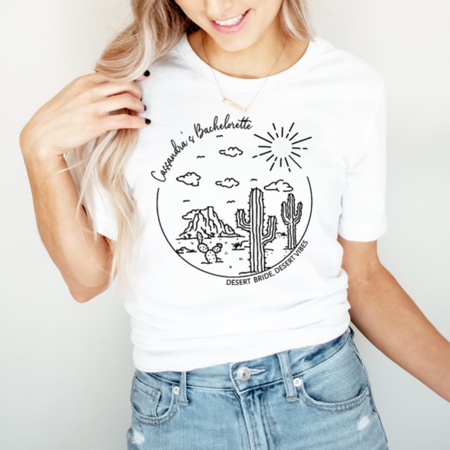Desert Bachelorette Trip, Girls' Weekend T-Shirt (Creator Uploaded)
